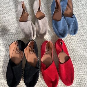 Miz Mooz Colorful Suede Slip-Ons